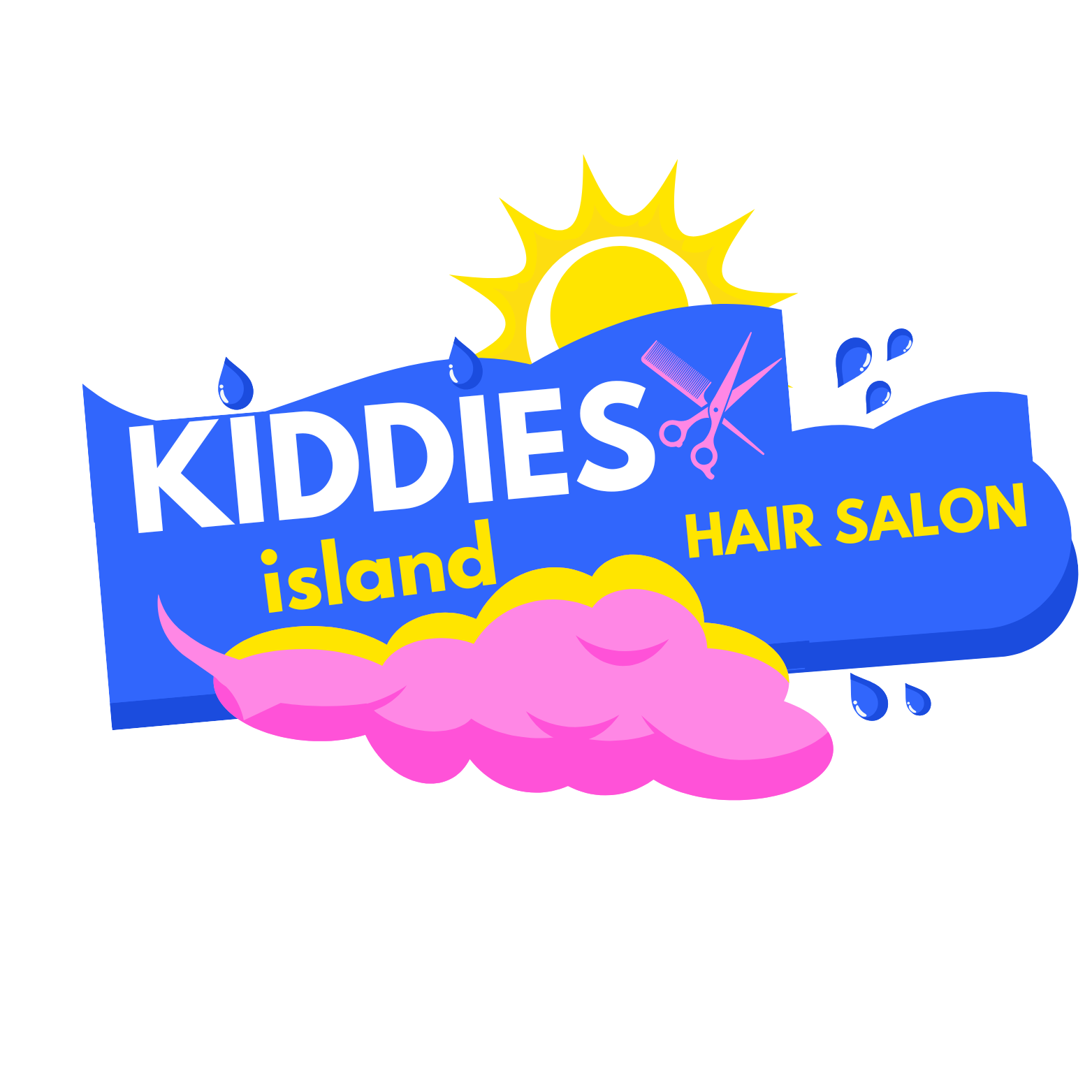 Kiddies Island Hair Salon Logo